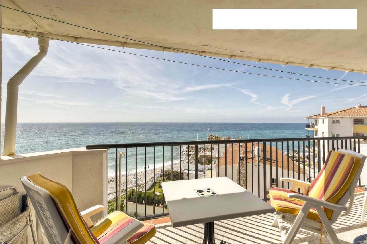 Precioso Apartamento Frontal Al Mar Нерха Екстериор снимка